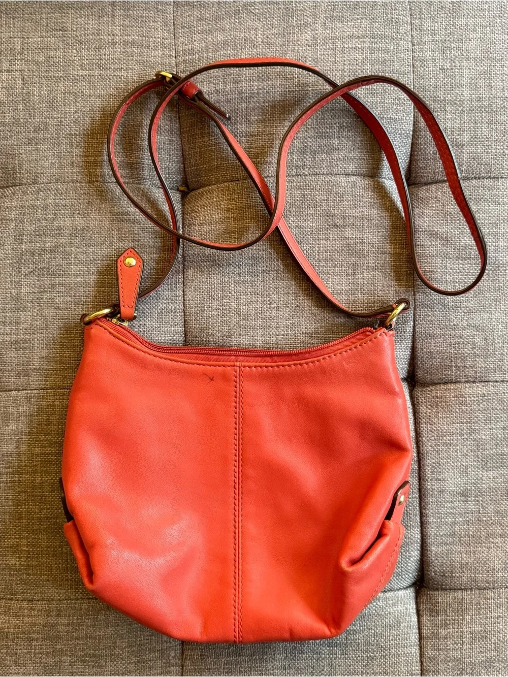 Coach Red/Orange Crossbody